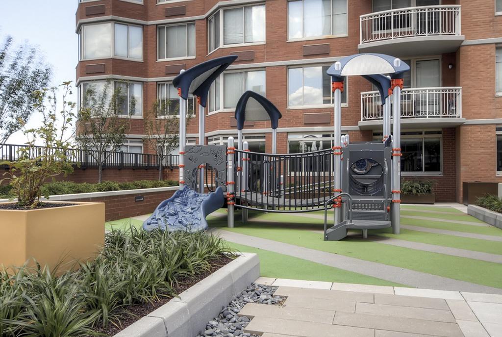 Global Luxury Suites At Newport Jersey City Exterior foto